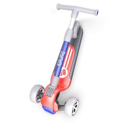 China Best Selling High Quality Plastic Children Foot Wheels Instant Folding Scooter For Kid's Toy Kick Scooter for sale