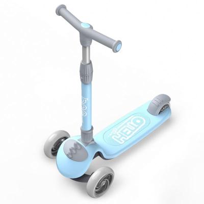 China Cheap and high quality PU plastic wheels flashing scooters kids kick scooter for kids for sale