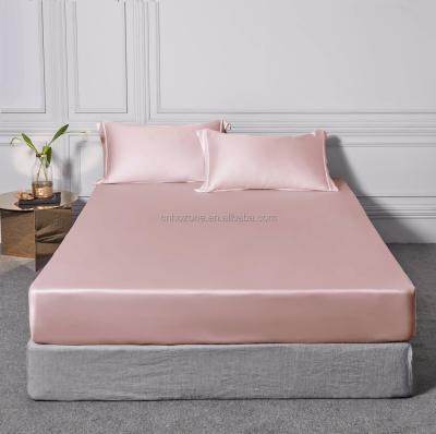 China 100% Solid Color Fitted Therapy Tencel Lyocell Bed Sheets/Bed Linen Bedding Set Wholesale Retail Customized Bedspread Summers for sale