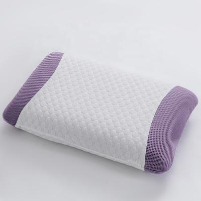 China Fire Retardant Lavender Infused Memory Foam Pillow for sale