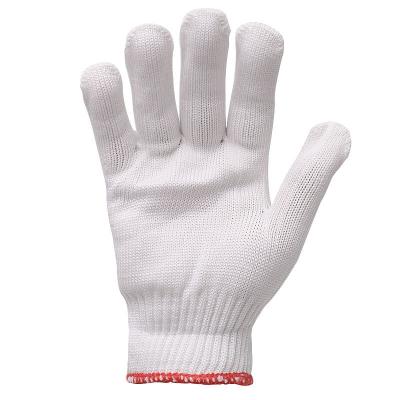 China High Quality Cheap Gardening Durable Wear Resistant Cotton Work White Gloves for sale