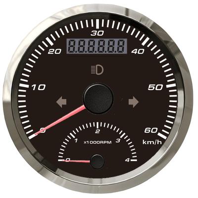 China No Mechanic GPS Sensor Tachometer Speedometer 60km/h Speed ​​km/h 4000 RPM For ATV UTV GPS Blind Spot Odometer Compensation for sale