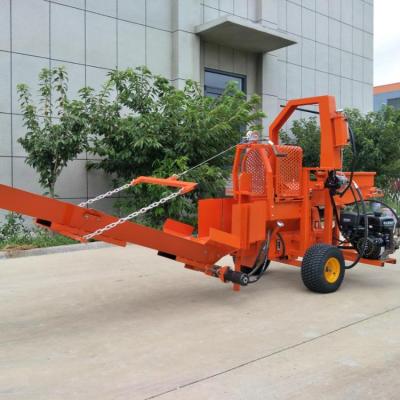 China Semi-automatic Machinery Repair Shops 12HP Diesel Engine Firewood Processor for sale