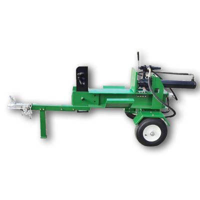 China Home use 16T hot log splitter, wood processor with 6.5HP petrolengine for sale