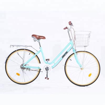 China High Quality Steel Frame City Single Speed ​​26 Inch City Bike Bicycle for sale