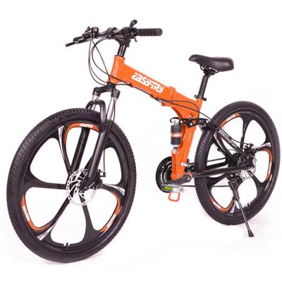 China 2022 Hot Sale New Design 21 Speed ​​Steel 26 Inch Folding Bike MTB Mountain Bike for sale