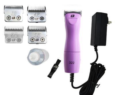 China Stocked LB 322 Powerful Detachable 4 Blade Cord Blades Clipper Kit for sale