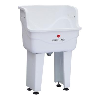 China High Quality Stored Durable KissGrooming BTF-90 Acrylic Pet Salon Grooming Pet Bathing Tub for sale