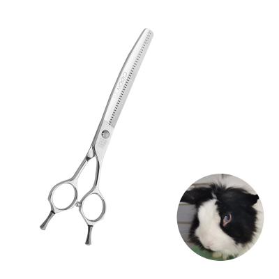 China Stocked CIDON 13 Series 7-Inch 40 Tooth Curved Pet Grooming Thinner Shears for sale