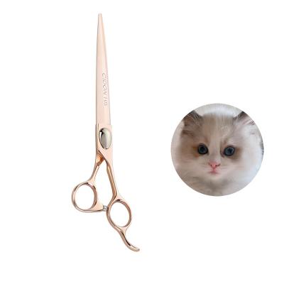 China CIDON 10 Series 7-Inch Stocked Straight Pet Grooming Shears for sale