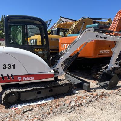 China Used Wheel Excavator Bobcat 331 Used Bobcat Excavator Hydraulic Crawler Japan for sale