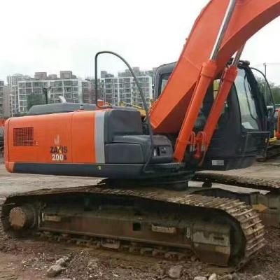 China 20 TON used Hitachi ZAXIS 200 backhoe loader excavator mining heavy equipment digger bagger ZX200 Good Condition Final Price Exc for sale