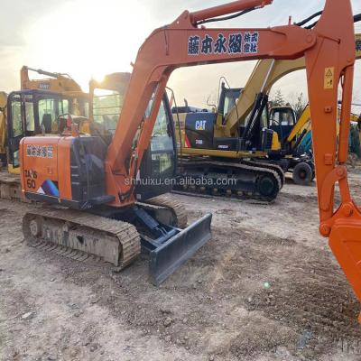 China Hitachi in stock used hitachi mini excavator zx60 japan year 2019/Second hand Small Crawler Excavator good condition HITACHI 60 for sale