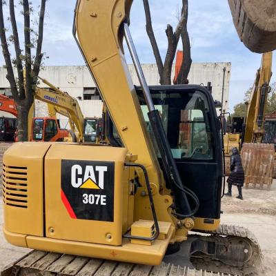 Китай Продажа подержанной машины для строительства Cat 307E гидравлический минибаггер цена мини подержанная экскаваторная машина продается