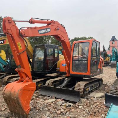 China Gebrauchtes Minibagger Doosan DX75 Kleinbagger Gebrauchtmaschinen 6 Tonnen Hand Erdbagger Kleinbagger zu verkaufen