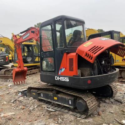 China sed household MINI excavatorsDOOSAN DH55 DX60/ Korean brand used mini fuel-efficient excavators are cheap to repair and excavate for sale