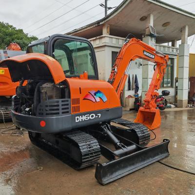 China Excavadora de rastreo usada doosan dh60/ de segunda mano excavadora de doosan usada doosan dh60 en venta en venta