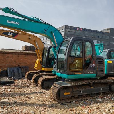 Chine Utilisé 135 Kobelco Excavator Peinture bleue de seconde main Kobelco135 13 Tonnes à vendre