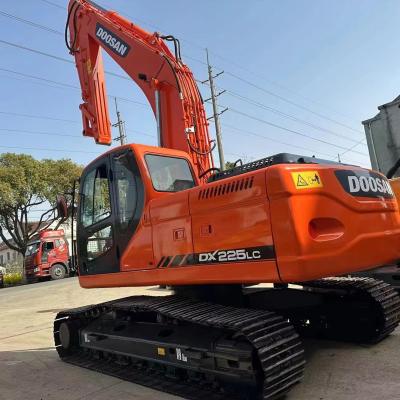 China 25 Tonnen Originalfarbe Gebraucht Crawler Großer Bagger Doosan Dh225-9 Gebrauchtbagger zu verkaufen