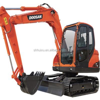 Cina Escavatori di vernice originali di seconda mano DOOSAN DX75 7.6 Ton in vendita