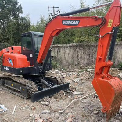 China Doosan DH55 DX55 DH60 DX60 Used Excavator 5.25 Ton Crawler Excavator for sale