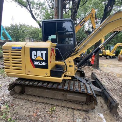 China gato usado 305.5 excavadora trepadora mini oruga 305.5E2 para la venta china cat305.5 CAT 303 oruga en stock gato 306 excavadora en venta