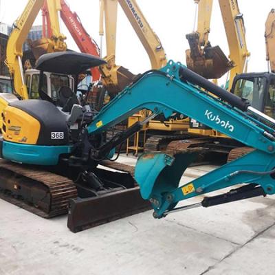 China Used mini excavator Kubota U55 seond hand Kubota small excavator Japan original Kubota U55 mini digger for sale