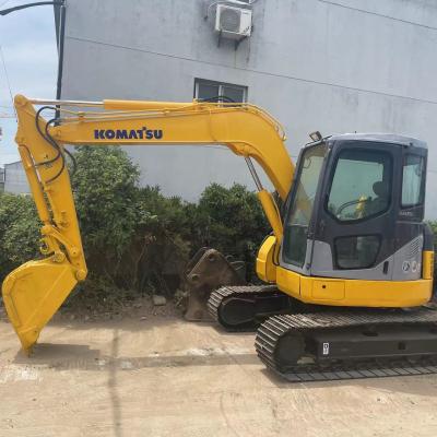 China China tuingraafmachine Komatsu PC70-8 gebruikte machines kleine graafmachine prijs gebruikte landbouwmachine apparatuur Te koop