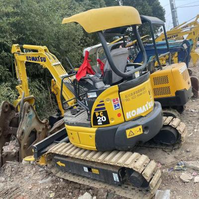 China Excavadora komatsu usada PC20 sin cabina excavadora komatsu usada excava komatsu en venta