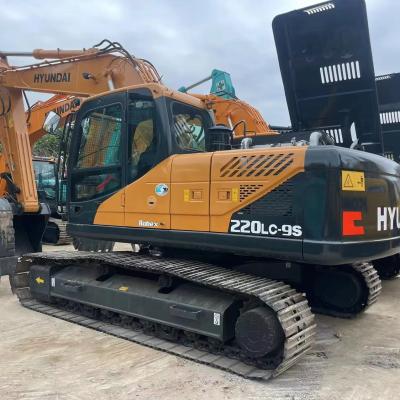 China Excavadora HYUNDAI hidráulica 220LC-9s Excavadora pesada usada à venda