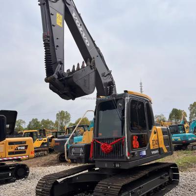 China Excavadora usada Volvo 140 Máquina de escavação de segunda mão 14000KG 0,19m3 Capacidade de balde à venda