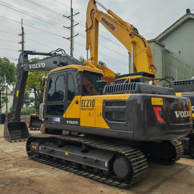 Cina 21 tonnellate Potenza di scavo elevata Escavatore usato Volvo 210 Escavatori Volvo di seconda mano in vendita