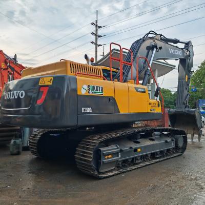 China 35 Ton VOLVO Digger Used VOLVO EC350D Second Hand Excavator for sale