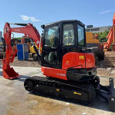 China 6500kg Used Mini Construction Machinery Kubota Kx165 Garment Shops for sale