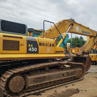 China Pintura de segunda mano original utilizada excavadora komatsu PC450/máquina de excavadora usada excavadora estado original de la máquina en venta