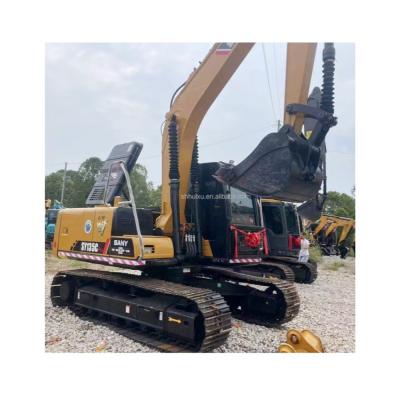 China Used hydraulic crawler excavator SANY 135 china brand  used SANY excavator SANY 135 WITH EPA for sale