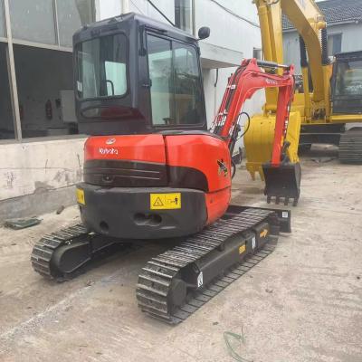 Chine U35 Mini Excavateur Kubota d'occasion Moteur d'origine 3,5 Tonnes 0,15m3 Capacité de seau à vendre