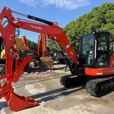 China Mini KUBOTA KX165 excavador de segunda mano tipo de rastreador en venta