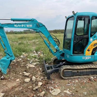 Chine Mini-excavatrice utilisée Kubota U35S Machines de paysage KUBOTA U17 U20 U35 à vendre