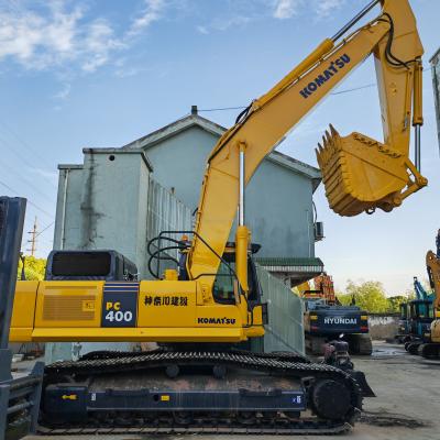 China color amarillo original usado komatsu pc400/de segunda mano komatsu pc400 en venta en venta