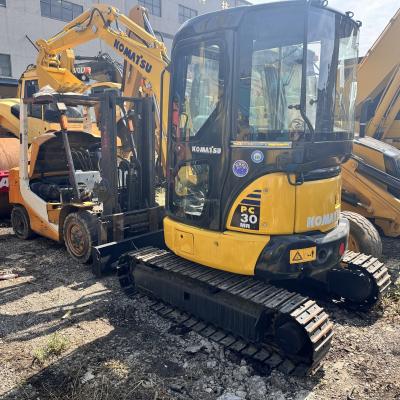 Κίνα Μίνι εκσκαφείς μάρκας KOMATSU 3 τόνων 4 τόνων Χρησιμοποιημένα Komatsu Pc30 Pc35 Pc40 προς πώληση