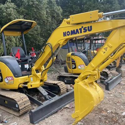 Chine Utilisation de machines de construction KOMATSU PC35 Excavateur KOMATSU PC40 PC55 à vendre