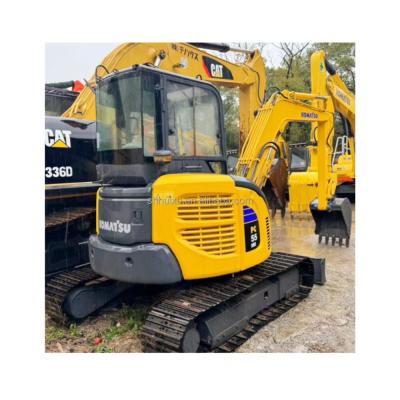 Κίνα 5500kg Μίνι Χρησιμοποιημένο Εκσκαφέας Komatsu Pc55 Δεύτερο Χέρι Μίνι Εκσκαφέας προς πώληση