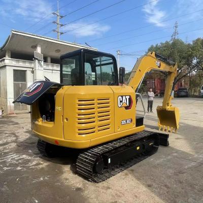 Китай Использованные экскаваторы CAT 305.5E дешевая цена использованный экскаватор 5T CAT305.5 пятна /строительные машины CAT305.5 5T подержанный экскаватор продается