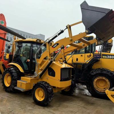 China Used backhoe loader Caterpillar CAT420F backhoe loader cat 420f/ secondhand japan backhoes engine  in good condition for sale