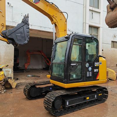 China Usado cat 307e crawler excavador de alta potência de escavação cat 307e de segunda mão com preço barato para venda na China à venda