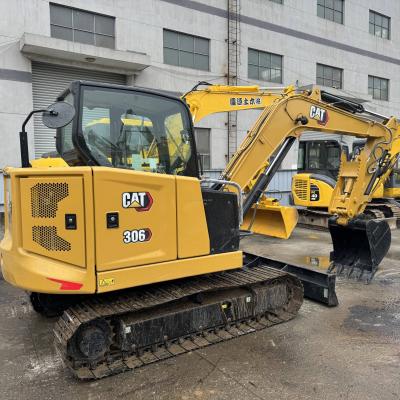 Cina colore giallo vernice originale usata cat excavator cat306/secndn hand crawler excavator cat306 in vendita in vendita