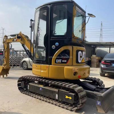 China Used Cat 303E Second Hand Mini Cat 303 With High Performance 0.38m3 Bucket Capacity for sale