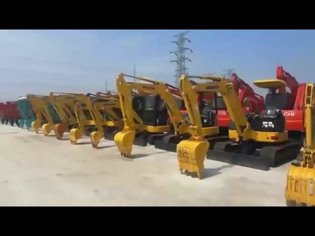 second hand excavators