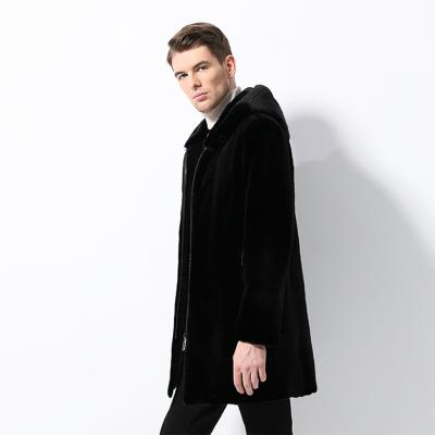 China Breathable mink coat from Denmark for sale